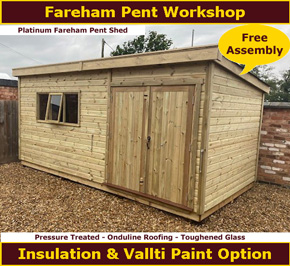 Shows image of insulated garden units
