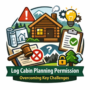 Log cabin planning permission guide. Overcoming key challenges for UK garden buildings.