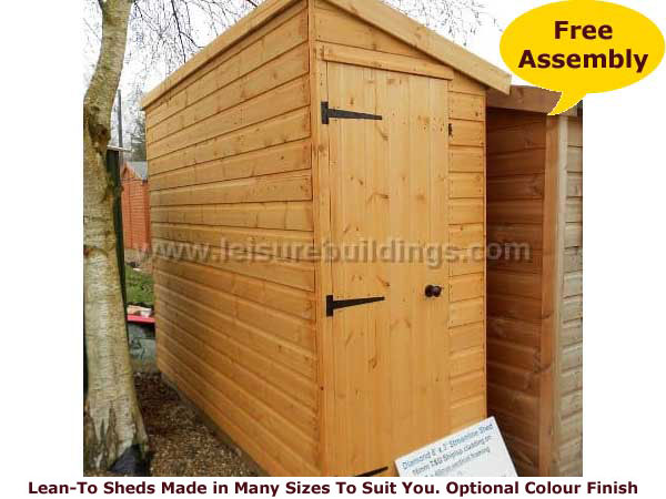 Image of  pent lean to Shoreham shed