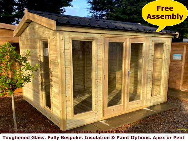 Image of  tanalised summerhouse