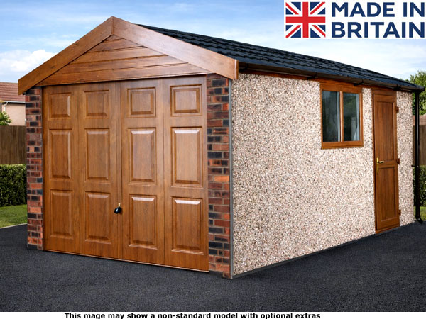Lidget Apex 20 concrete garage.