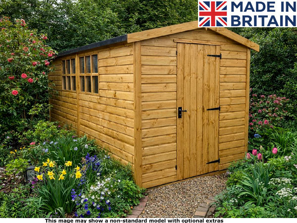 Diamond Chichester Apex shed.