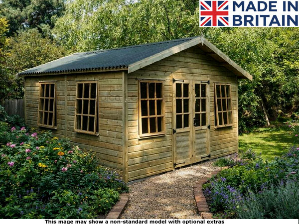 Platinum Winchester Reverse Apex Summerhouse.