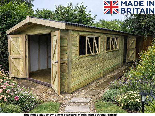 Platinum Fareham Apex Garden Workshop.