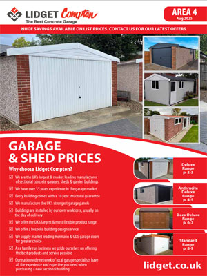 lidget concrete garage prices