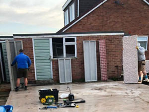 How a Lidget Concrete Garage Is Built | Step by Step 2 Lidget concrete garage construction image