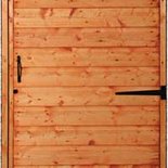 Lidget Compton Concrete Garage Timber Doors