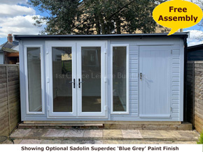 Sadolin Superdec Blue Grey Paint - 1st Choice Leisure Buildings