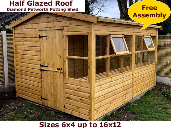 Diamond Petworth Potting Shed