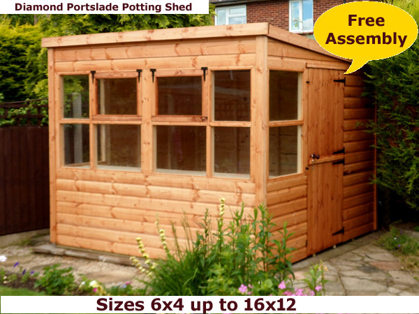 Diamond Portslade Potting Shed