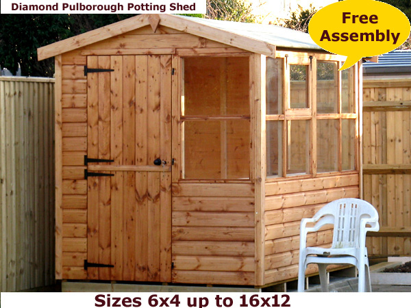 Diamond Pulborough Potting Shed