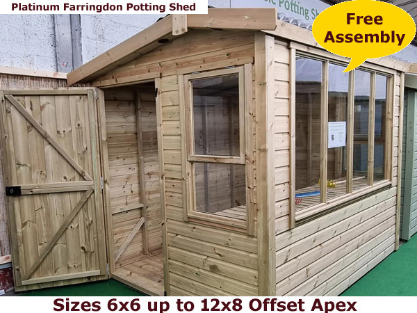 Platinum Farringdon Potting Shed