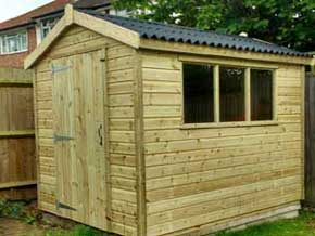 Sapphire Timber Shed - 1st Choice Leisure Buildings