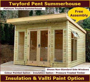 Shows image of Twyford t g summerhouse