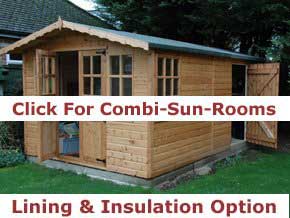 Combination Summer Houses - 1st Choice Leisure Buildings