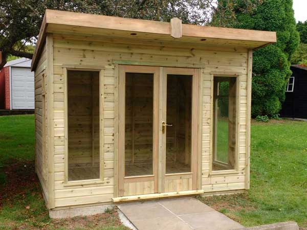 8x6 Summerhouse | 6 x 8 Garden Houses | Erected Free | On
