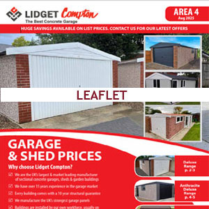 Click to download brochure (this may go into your Download folder) - OPENS new page. Lidget concrete garage leaflet