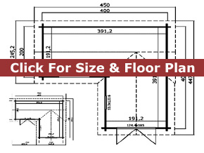 Trentan Pyrford L Shaped Cabin Floor Plan