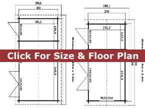 Trentan Wonersh Cabin Floor Plan