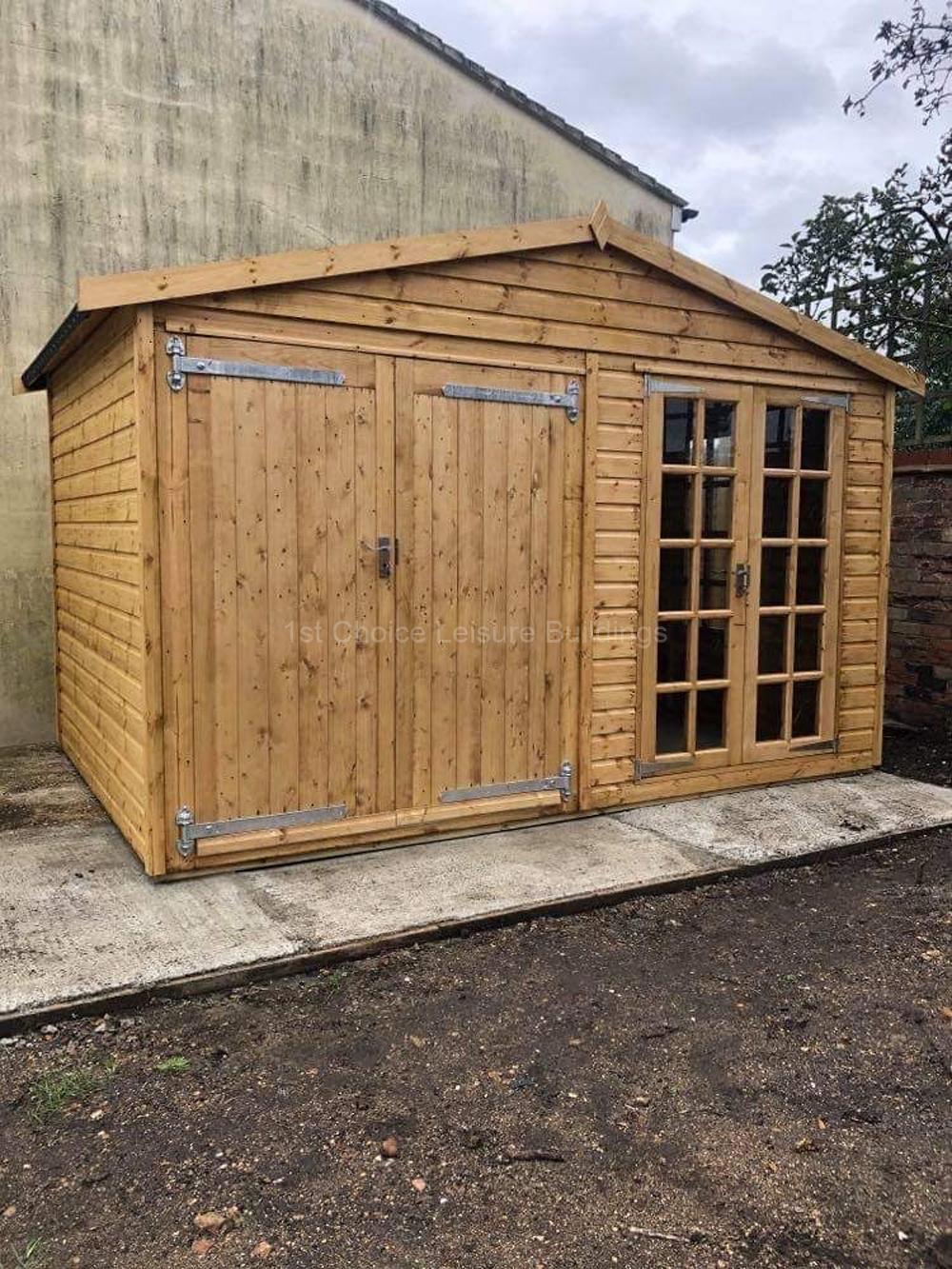 1st Choice Diamond Fully Bespoke Made to Measure Wooden Shed & Summerhouse With Free Assembly 8