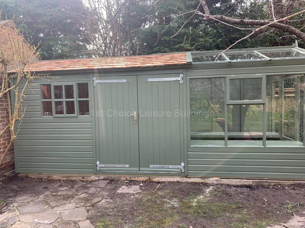 1st Choice Diamond Fully Bespoke Made to Measure Wooden Shed & Summerhouse With Free Assembly 19