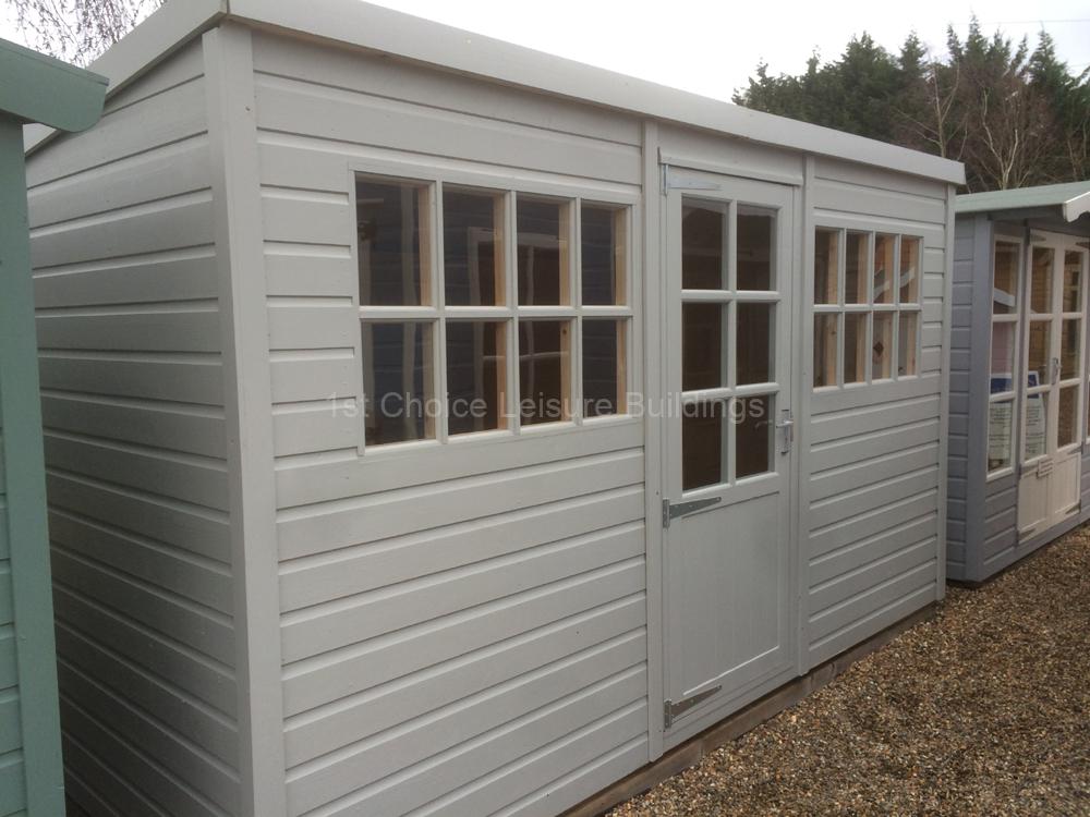 1st Choice Diamond Chichester Apex Pent Made To Measure Garden Shed With Free Fitting 5