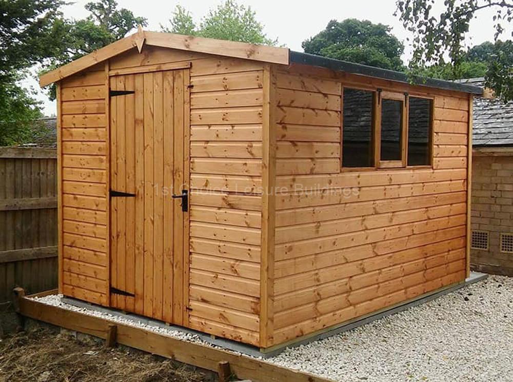 1st Choice Diamond Chichester Apex Pent Made To Measure Garden Shed With Free Fitting 66