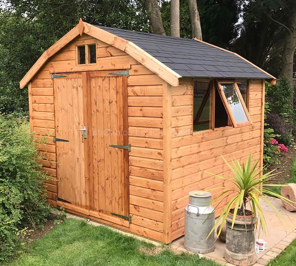 1st Choice Diamond Ditchling Deluxe Apex Wooden Dutch Barn With Free Assembly 15
