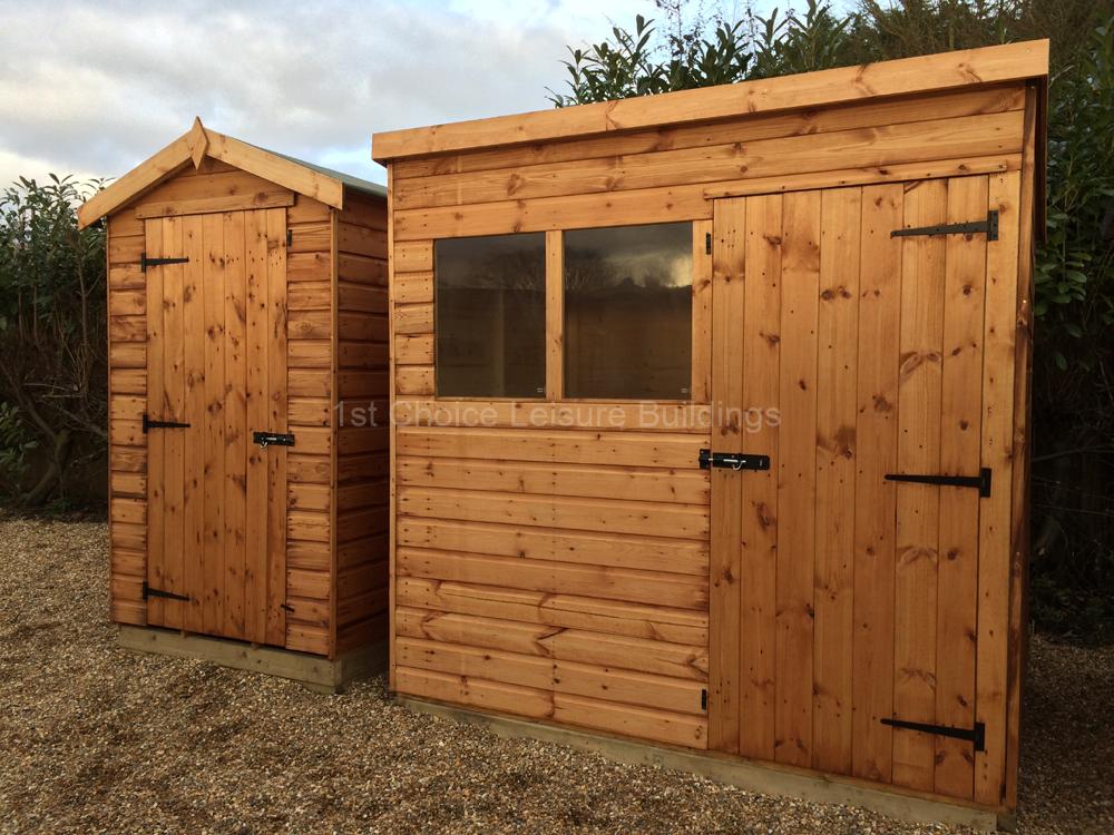 1st Choice Diamond Donnington Budget Wooden Shed - Assembled Free 13