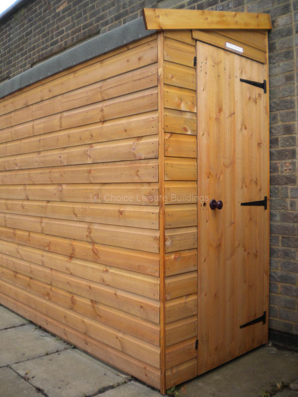 1st Choice Diamond Shoreham Narrow Wooden Shed With Free Installation 3