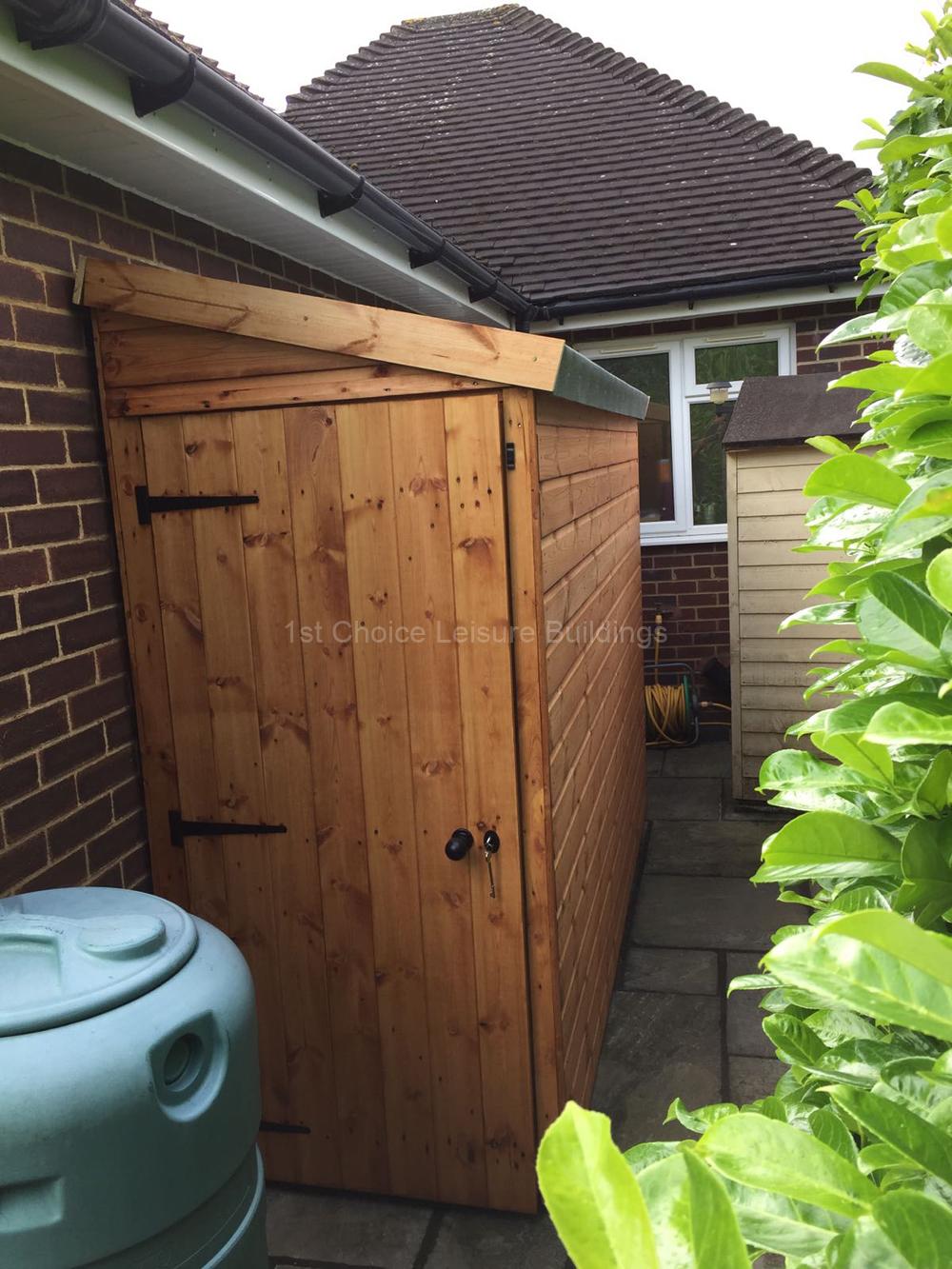 1st Choice Diamond Shoreham Narrow Wooden Shed With Free Installation 1