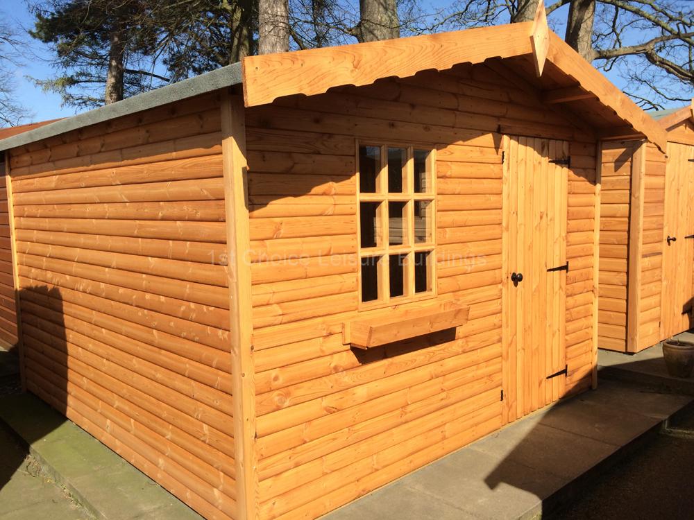 1st Choice Diamond Eastbourne Timber Summerhouse With Free Fitting 10