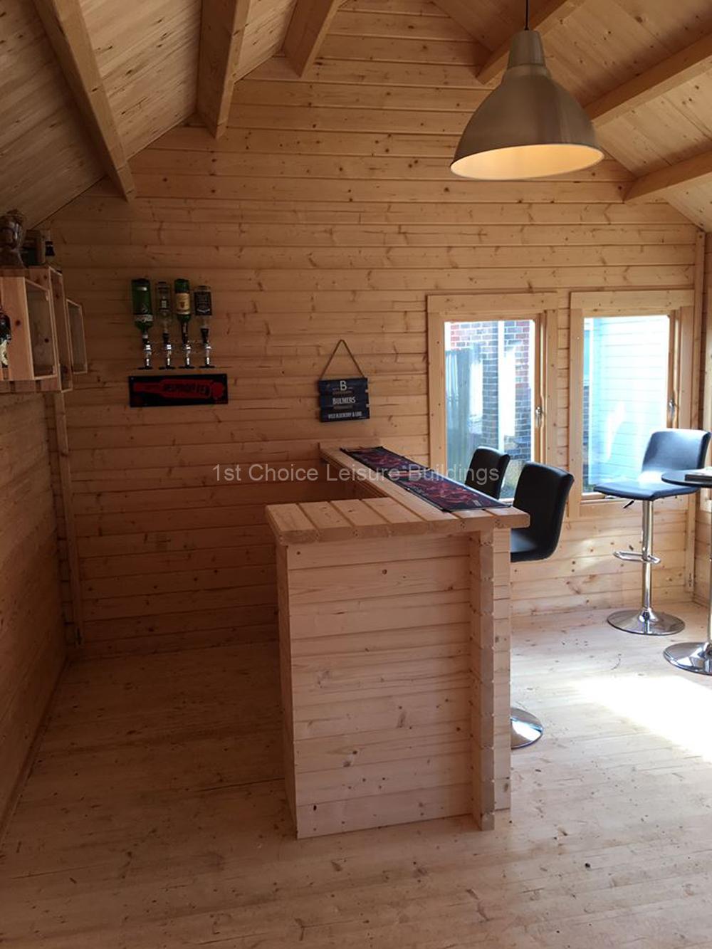 1st Choice Pub Type Bar For Log Cabin
