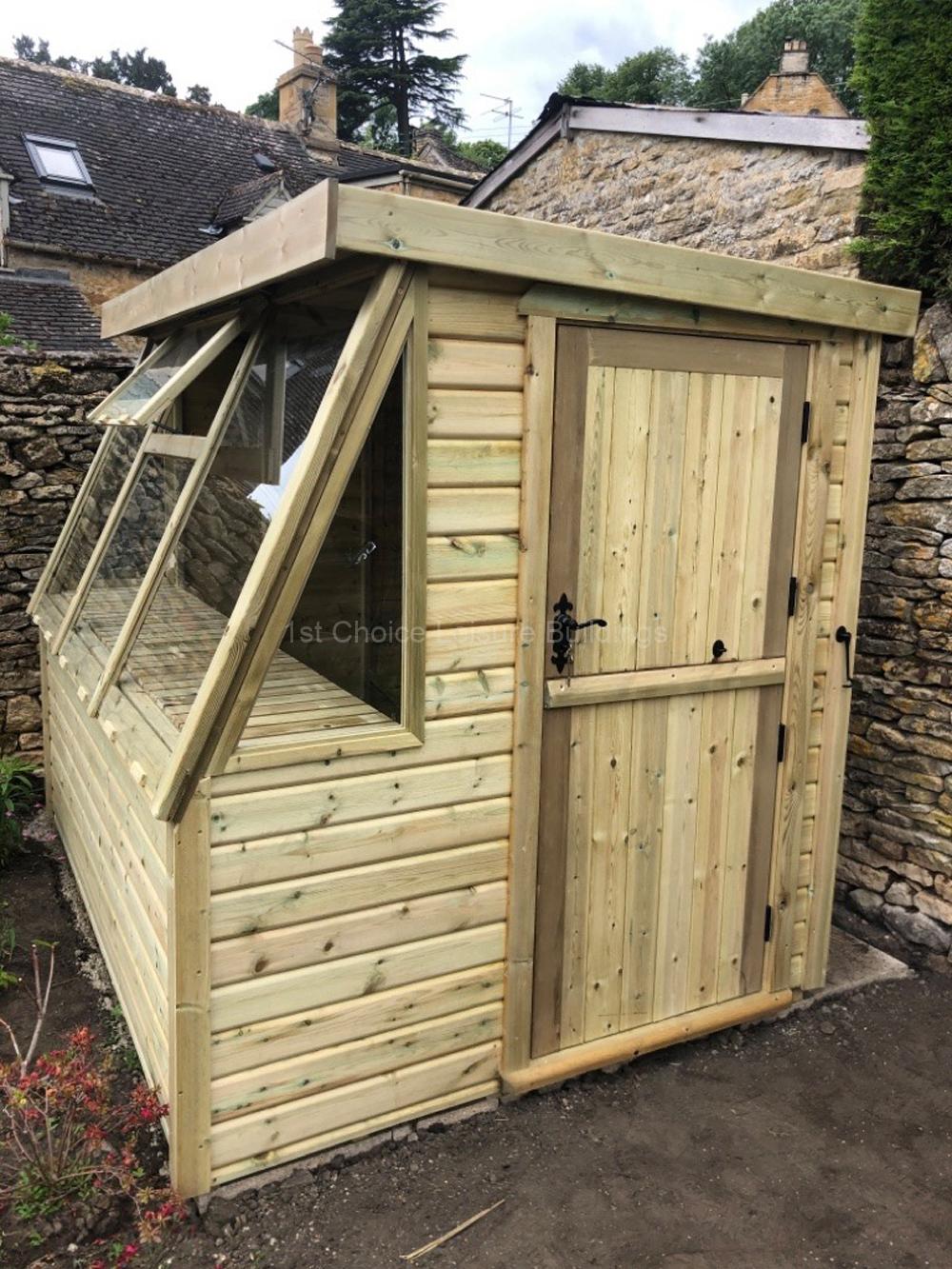 1st Choice Platinum Alton Pressure Treated Traditional Potting Shed With Free Assembly 22