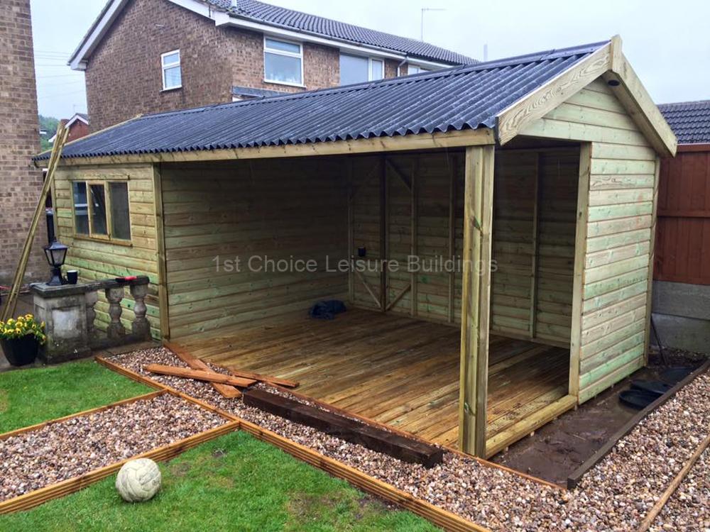 1st Choice Platinum Bespoke Multi Room Summerhouse With Free Assembly 72