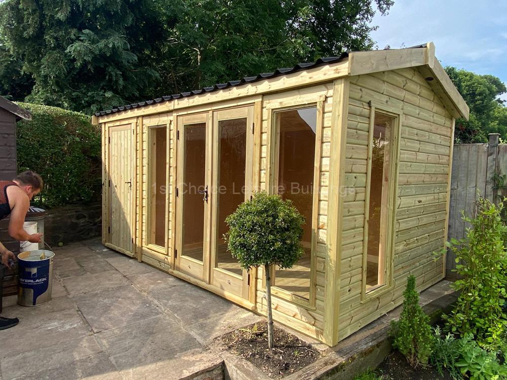 1st Choice Platinum Bespoke Multi Room Summerhouse With Free Assembly 54