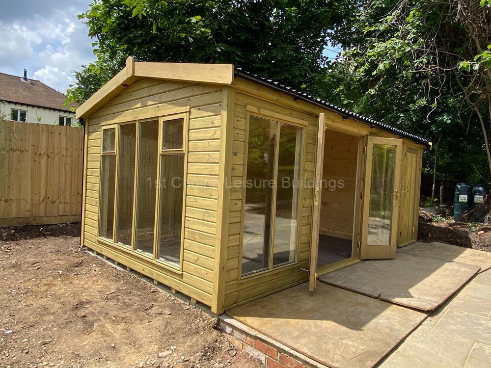 1st Choice Platinum Bespoke Multi Room Summerhouse With Free Assembly 22
