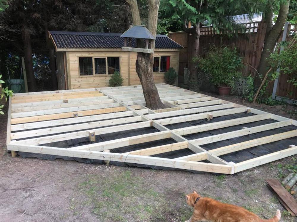 1st Choice Timber Decking Construction Service for Log Cabin Summerhouse and Garden Buildings