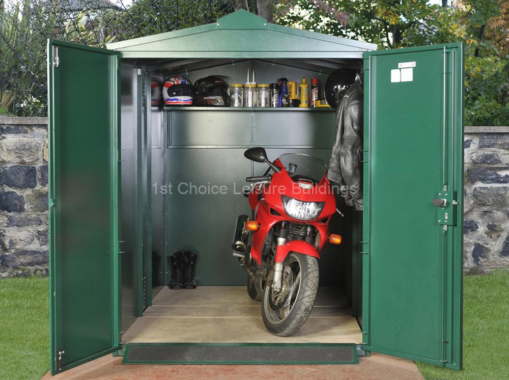 Safestore Birkdale Secure Metal Motor Bike Garage