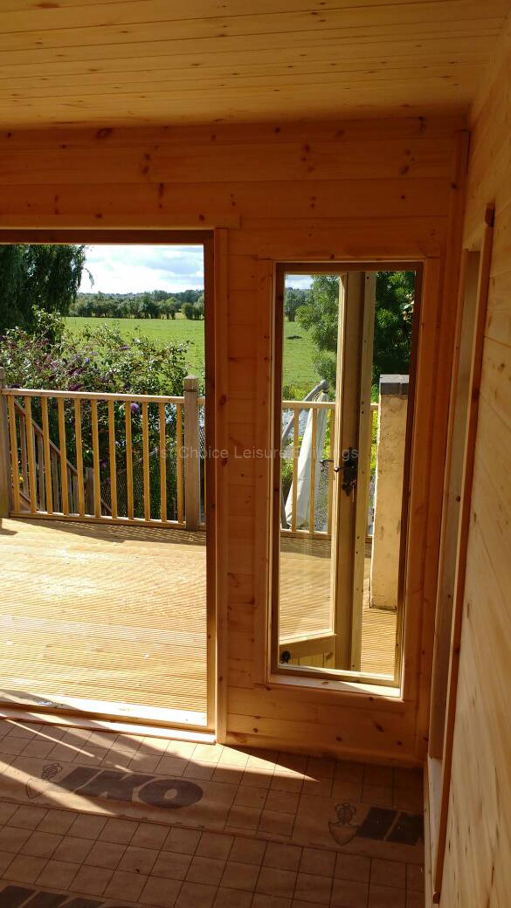 Showing Contemporary Windows for Summerhouse - Garden Workshop - Garden Room 2