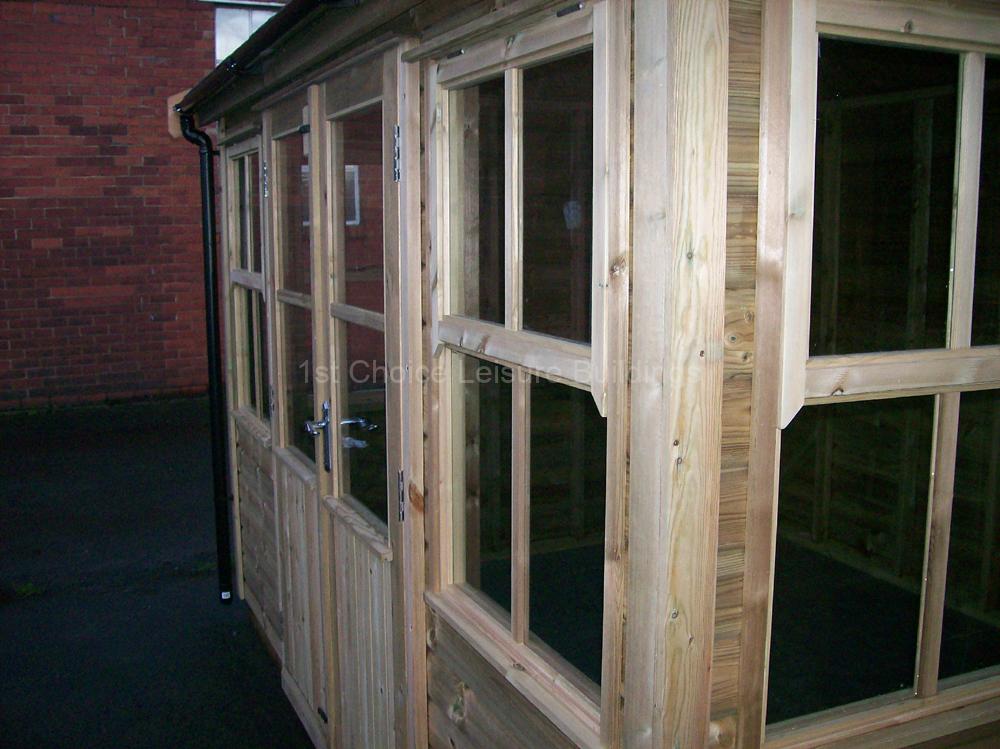 Showing Cottage Windows for Summerhouse - Garden Workshop - Garden Room 3
