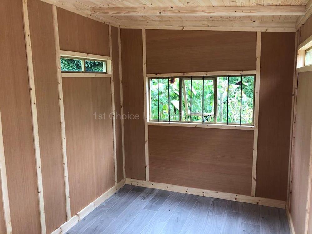 Summerhouse - Garden Workshops - Garden Rooms Plywood Lining And Insulation 15