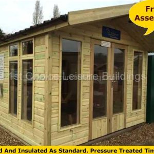 Platinum Fleet Apex Garden Office Room With Free Assembly.