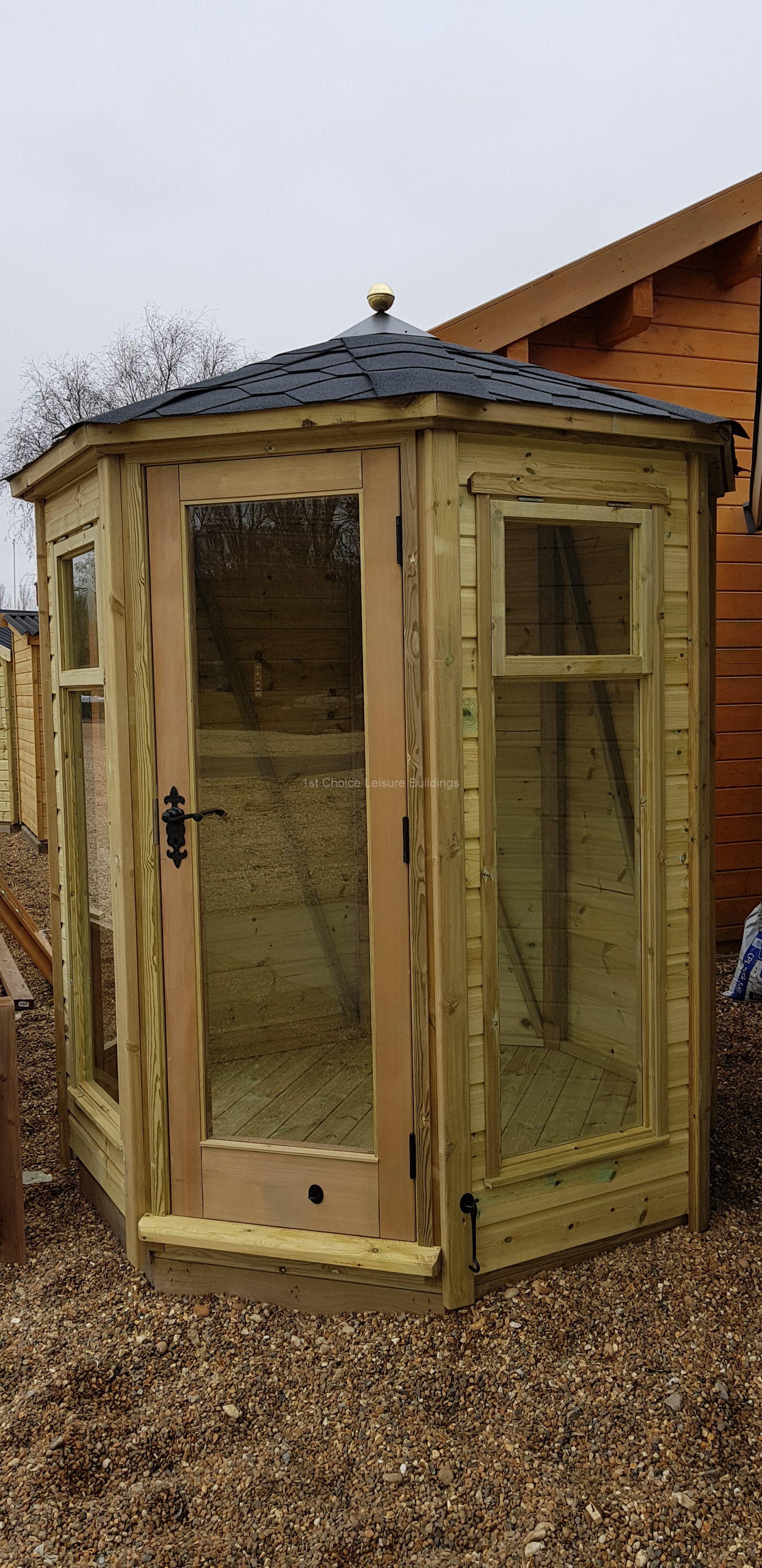 1st Choice Platinum Titchfield Transverse Apex Tanalised Timber Shed With Free Assembly 4