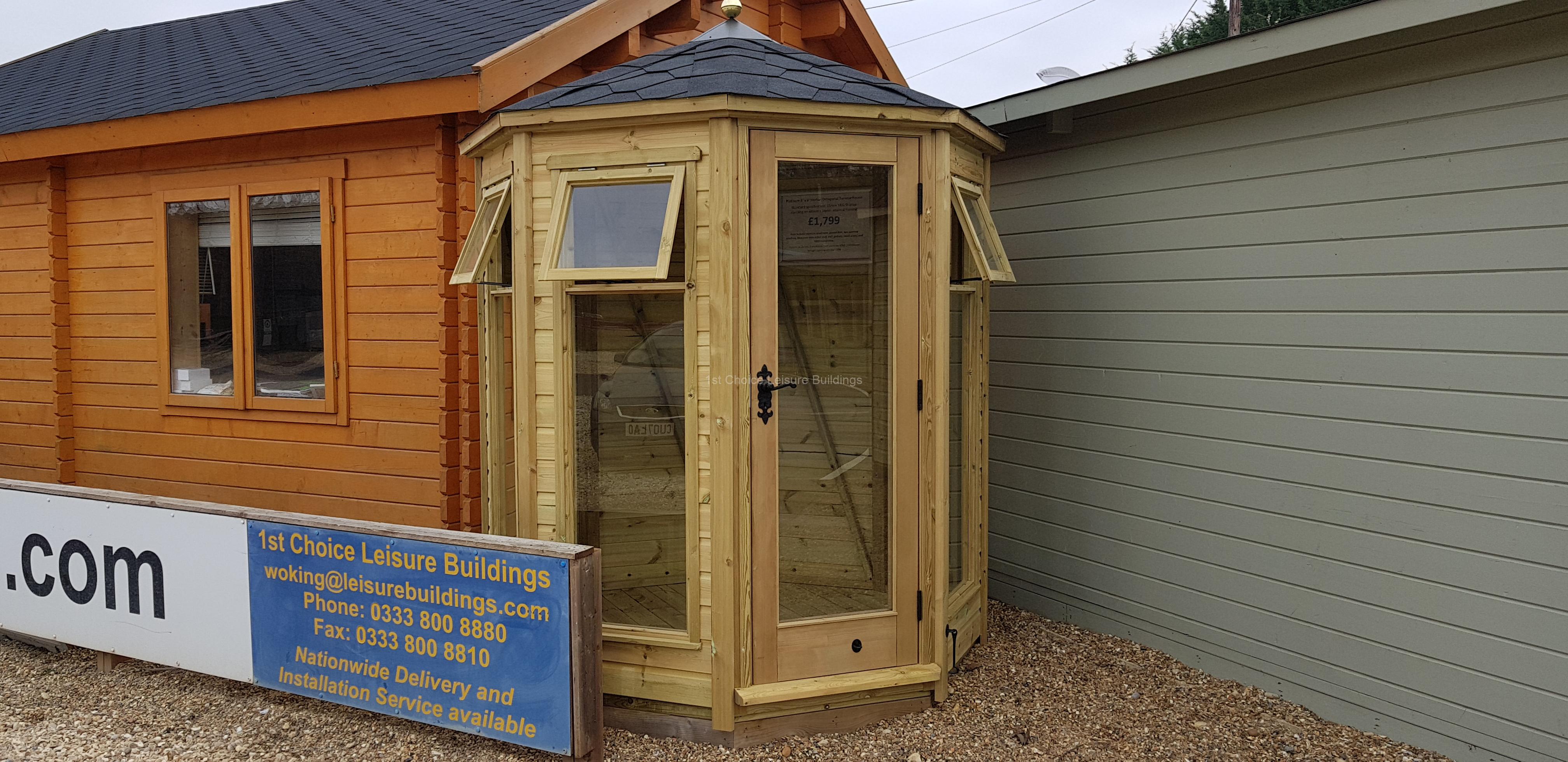 1st Choice Platinum Titchfield Transverse Apex Tanalised Timber Shed With Free Assembly 3