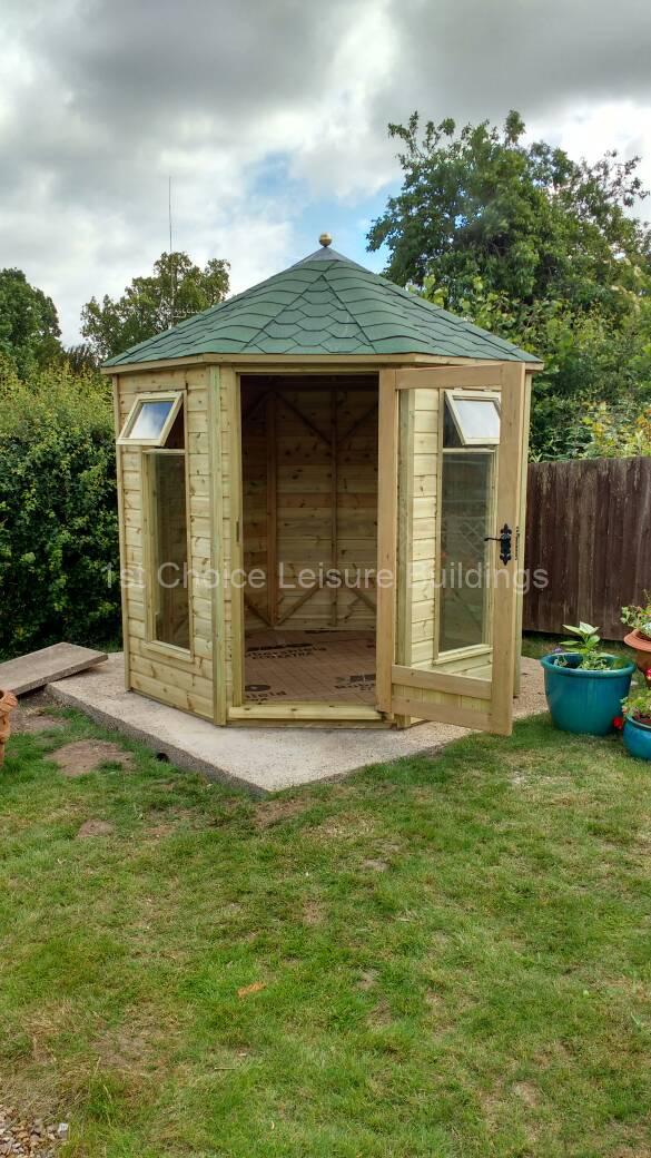 1st Choice Platinum Titchfield Transverse Apex Tanalised Timber Shed With Free Assembly 2