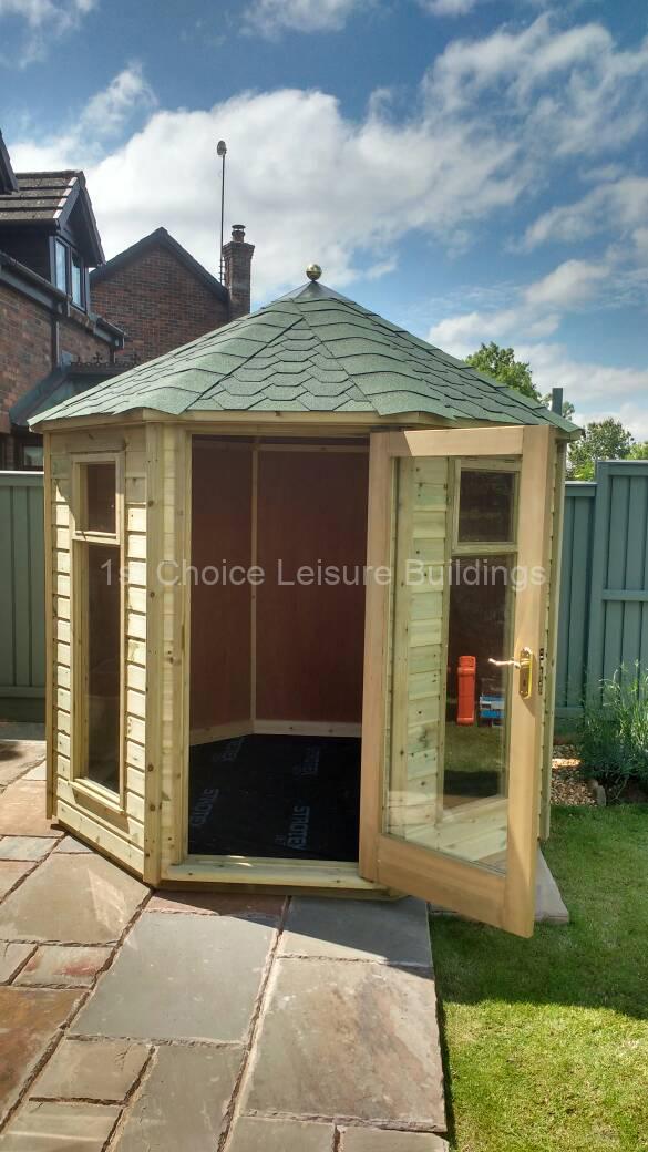 1st Choice Platinum Titchfield Transverse Apex Tanalised Timber Shed With Free Assembly 1