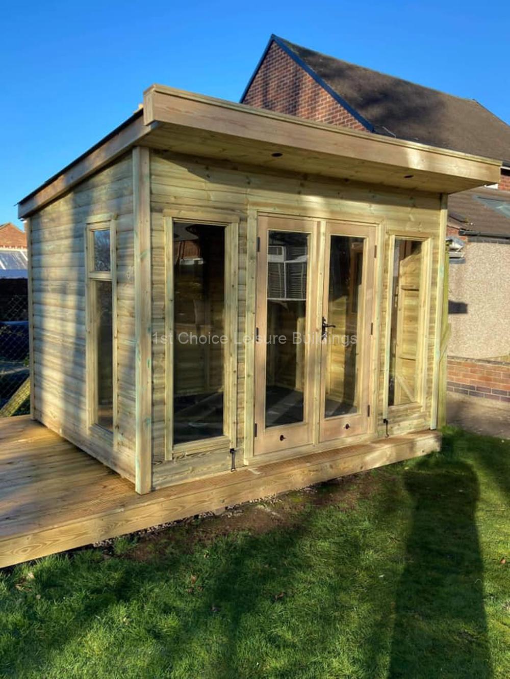 1st Choice Platinum Odiham Bespoke Insulated Garden Room Office With Free Assembly 6