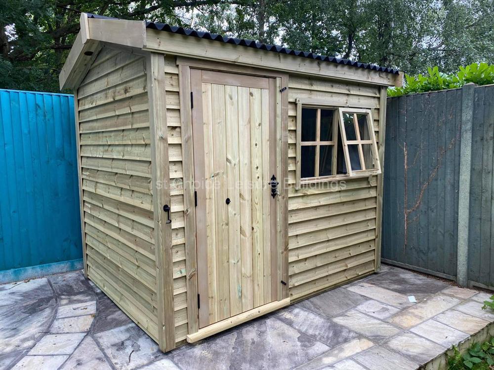 1st Choice Platinum Portsmouth Traditional Pressure Treated Shed With Free Installation 30