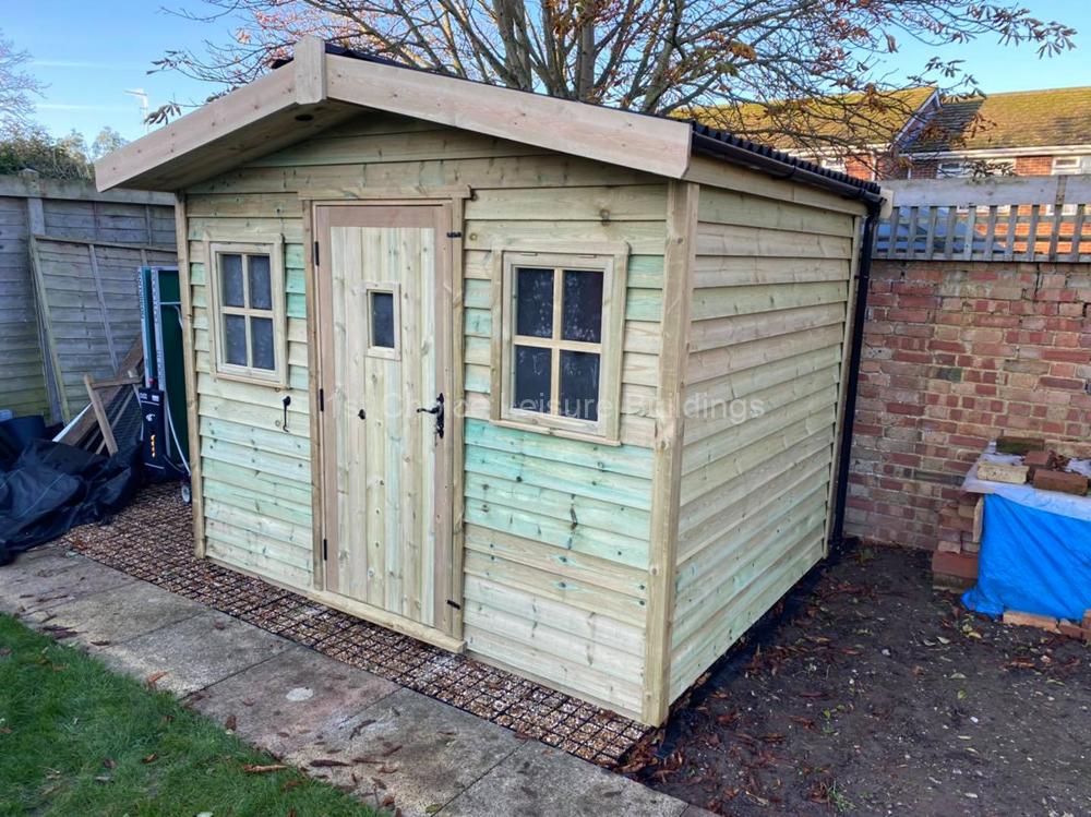 1st Choice Platinum Southsea Traditional Tanalised Timber Shed With Free Installation 5